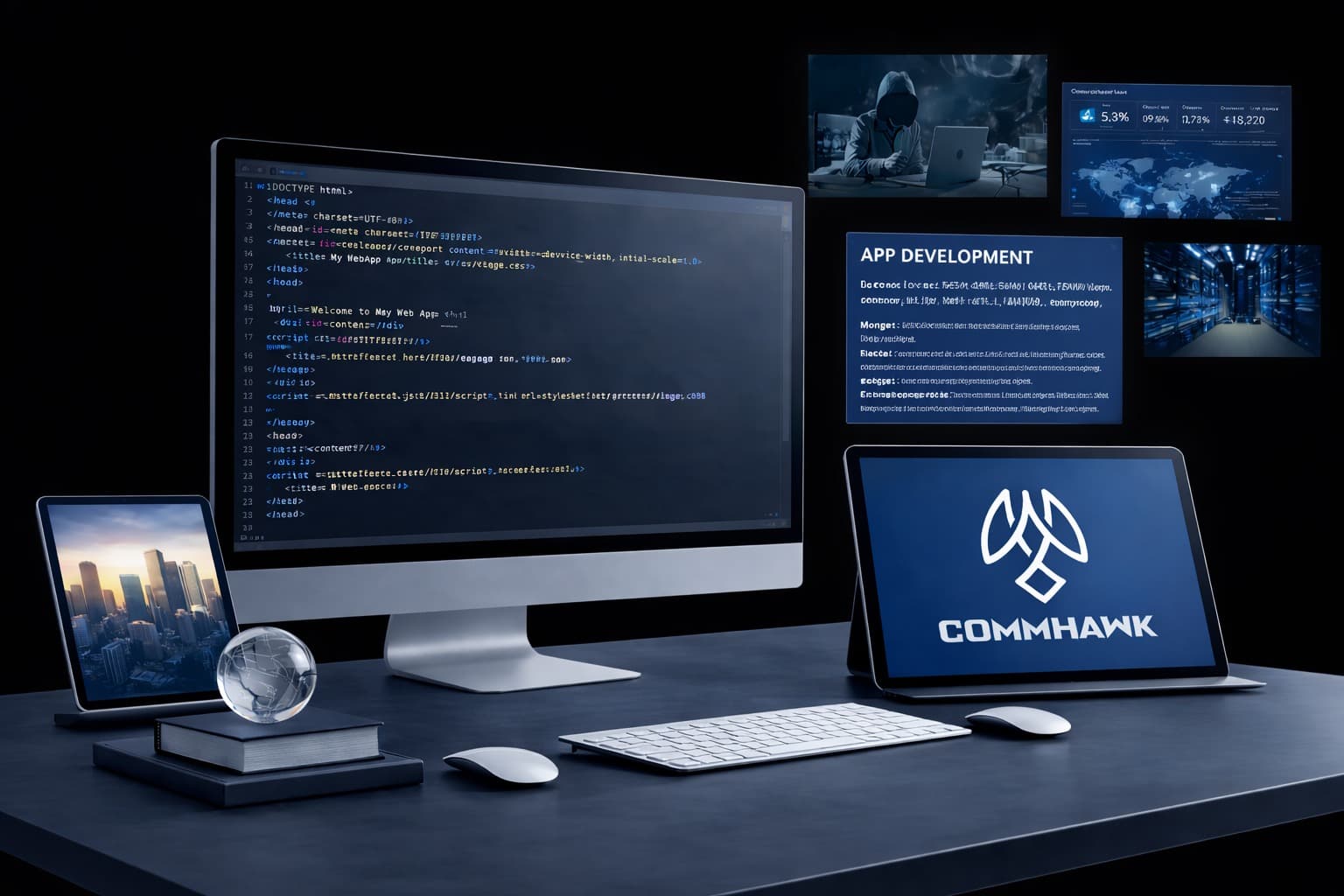 CommHawk Technologies Pvt. Ltd. engineering workstation